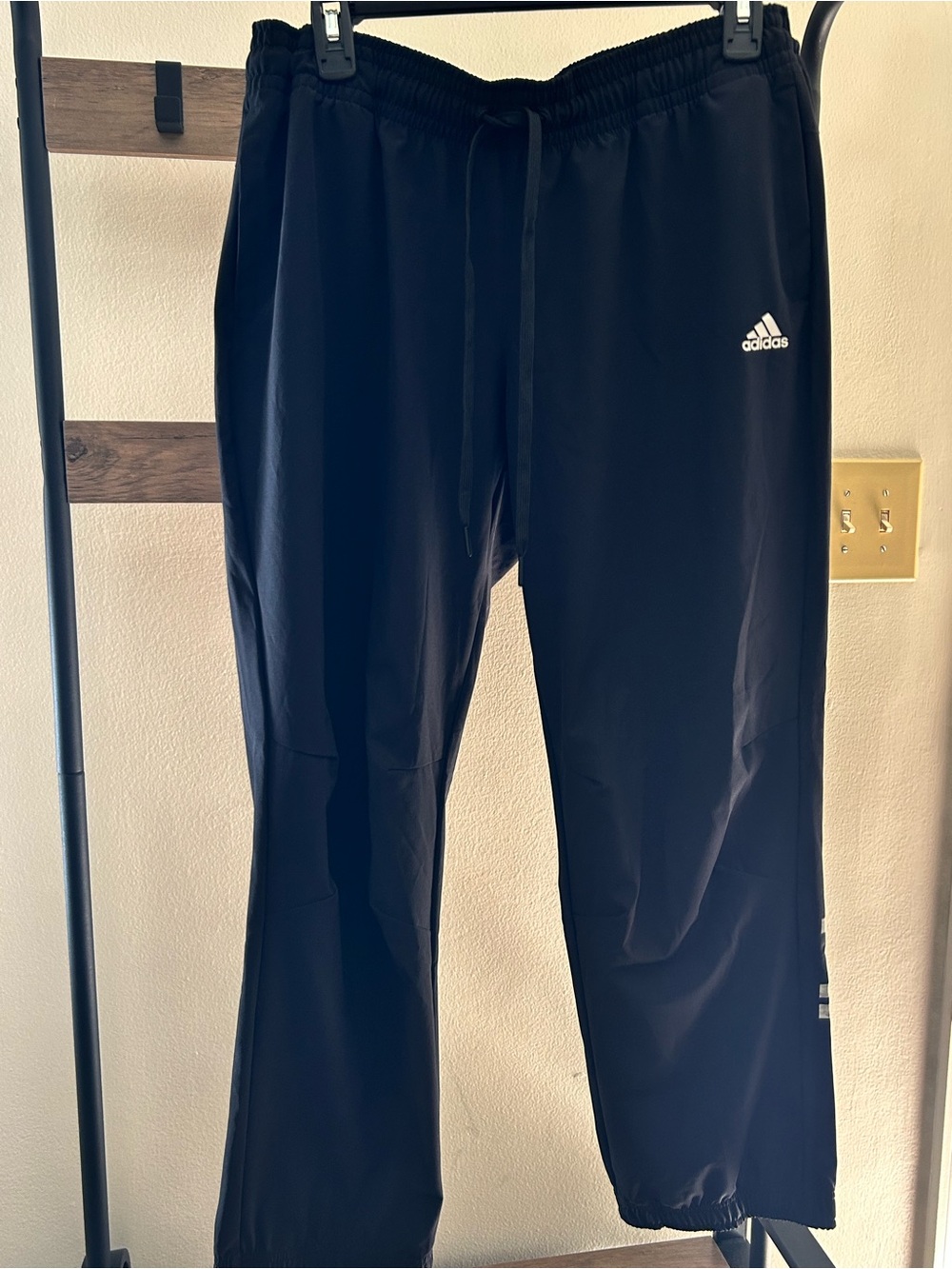 adidas Black Lightweight Jogger Pants